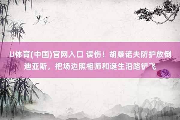 U体育(中国)官网入口 误伤！胡桑诺夫防护放倒迪亚斯，把场边照相师和诞生沿路铲飞